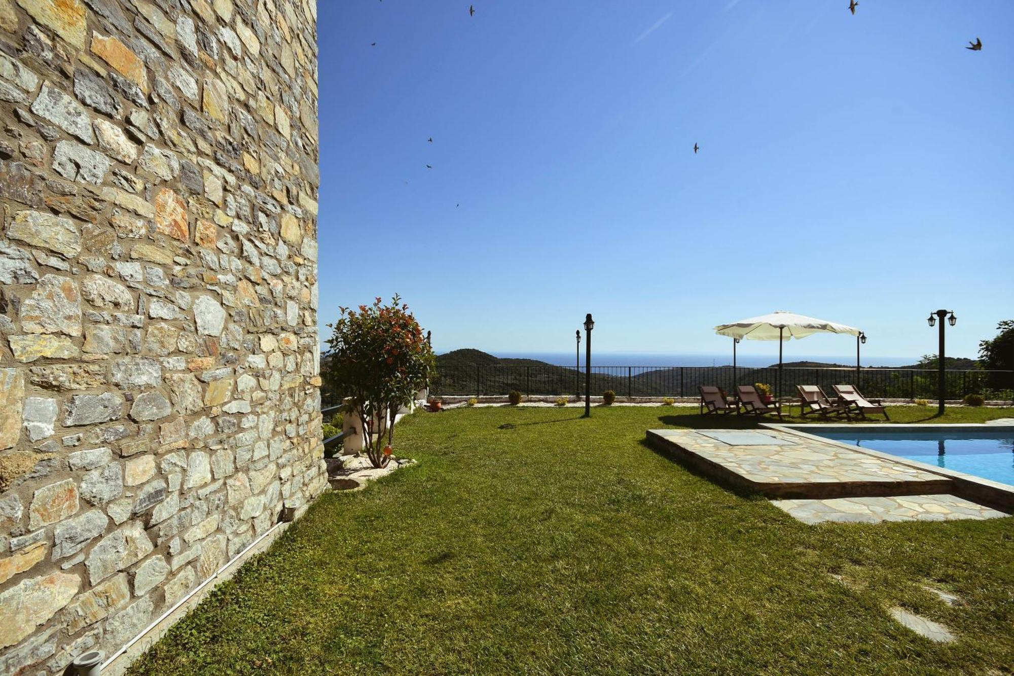 Guesthouse Amanitis Caesarea Skiti Exterior photo