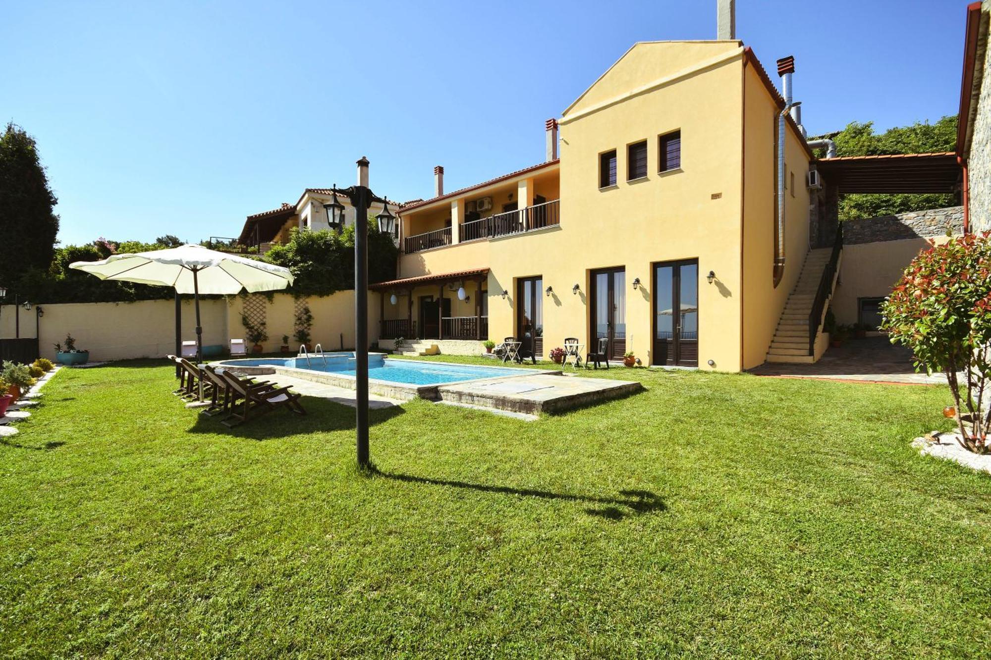 Guesthouse Amanitis Caesarea Skiti Exterior photo